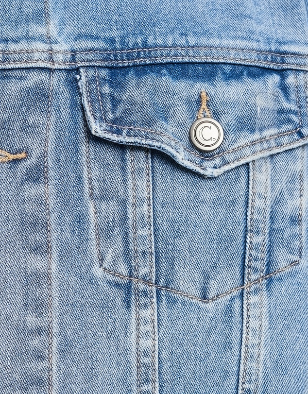 Men's Calli Basic Denim Jacket 60% - calliclothing.com